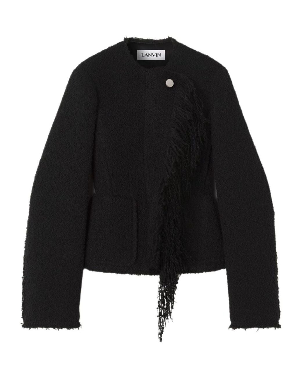 Lanvin Black Long-Sleeved Jacket