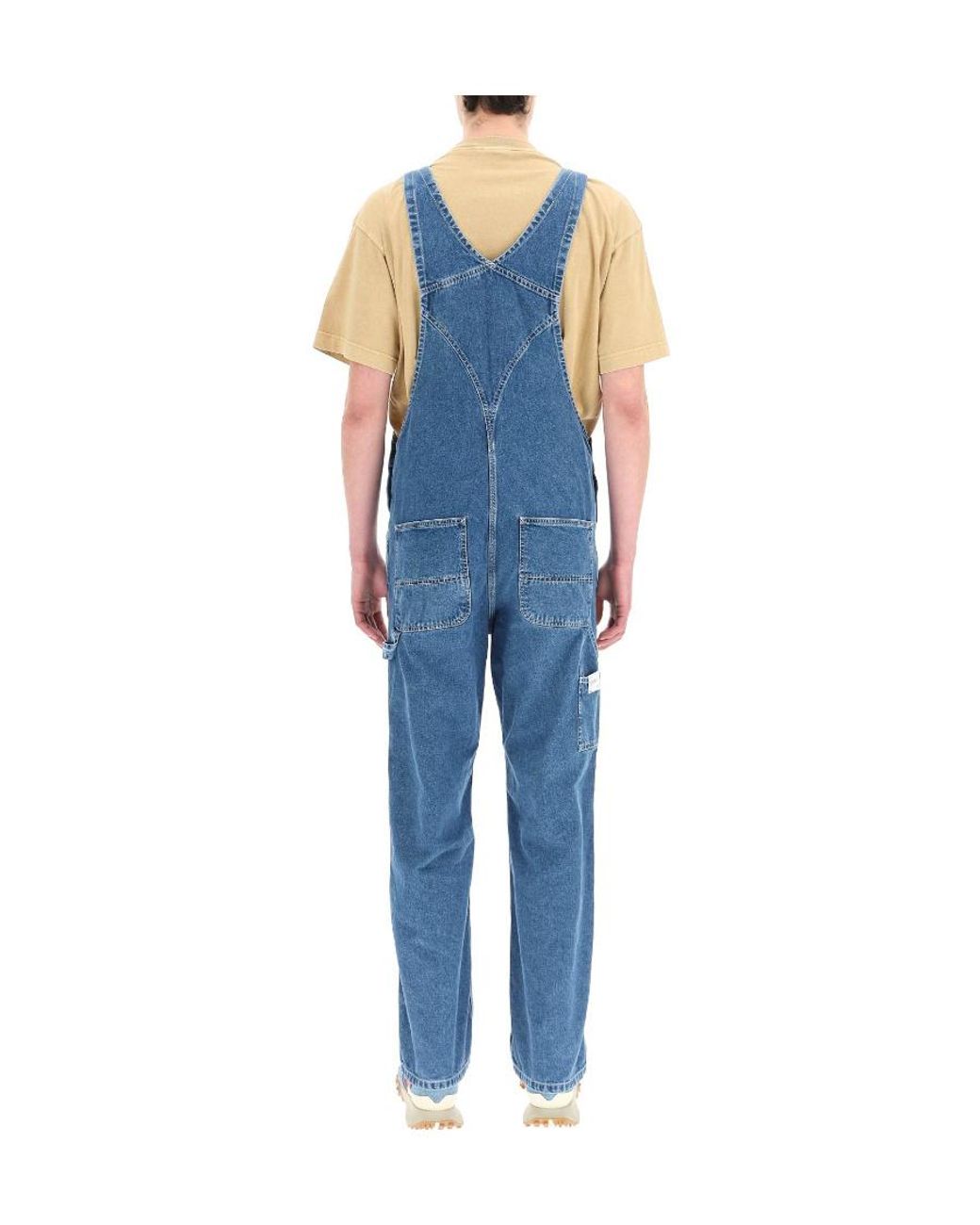 Carhartt Blue Denim Bib Overall for men