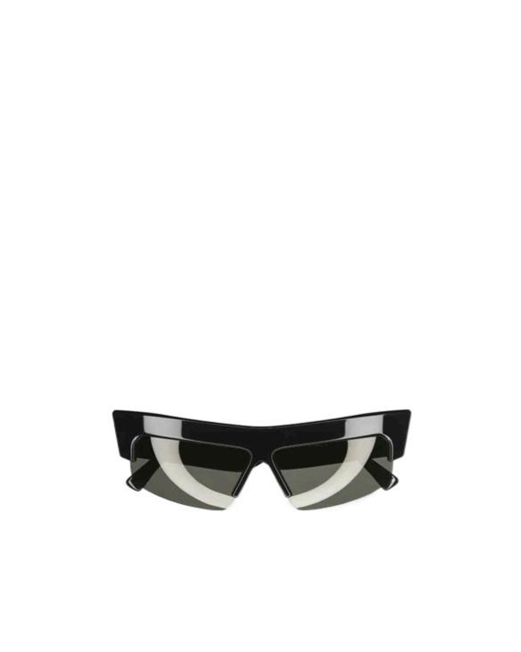 Phoebe Philo Black Sliced Cruise Sunglasses