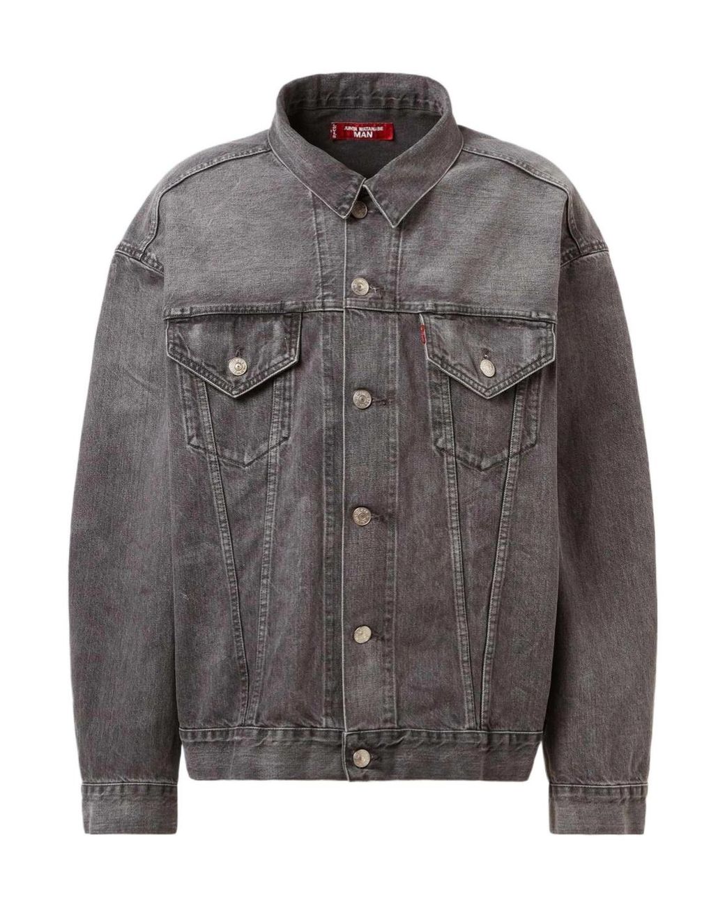 Junya Watanabe Gray X Levi's Button-Down Denim Jacket for men