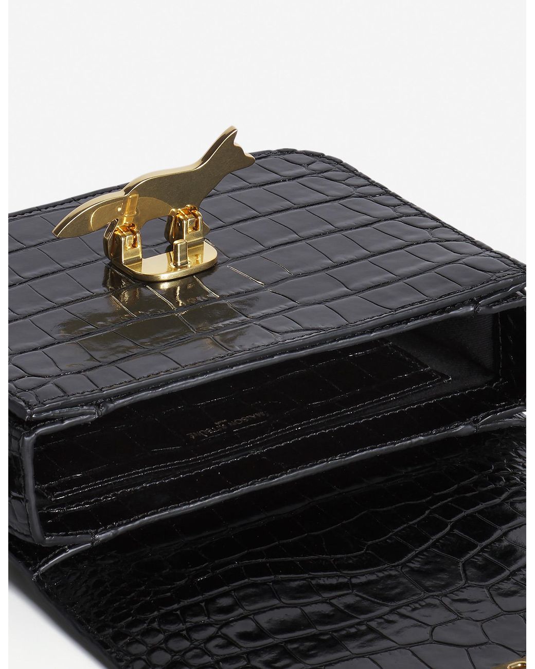 Maison Kitsuné Black Maison Kitsuné Edie Bag for men