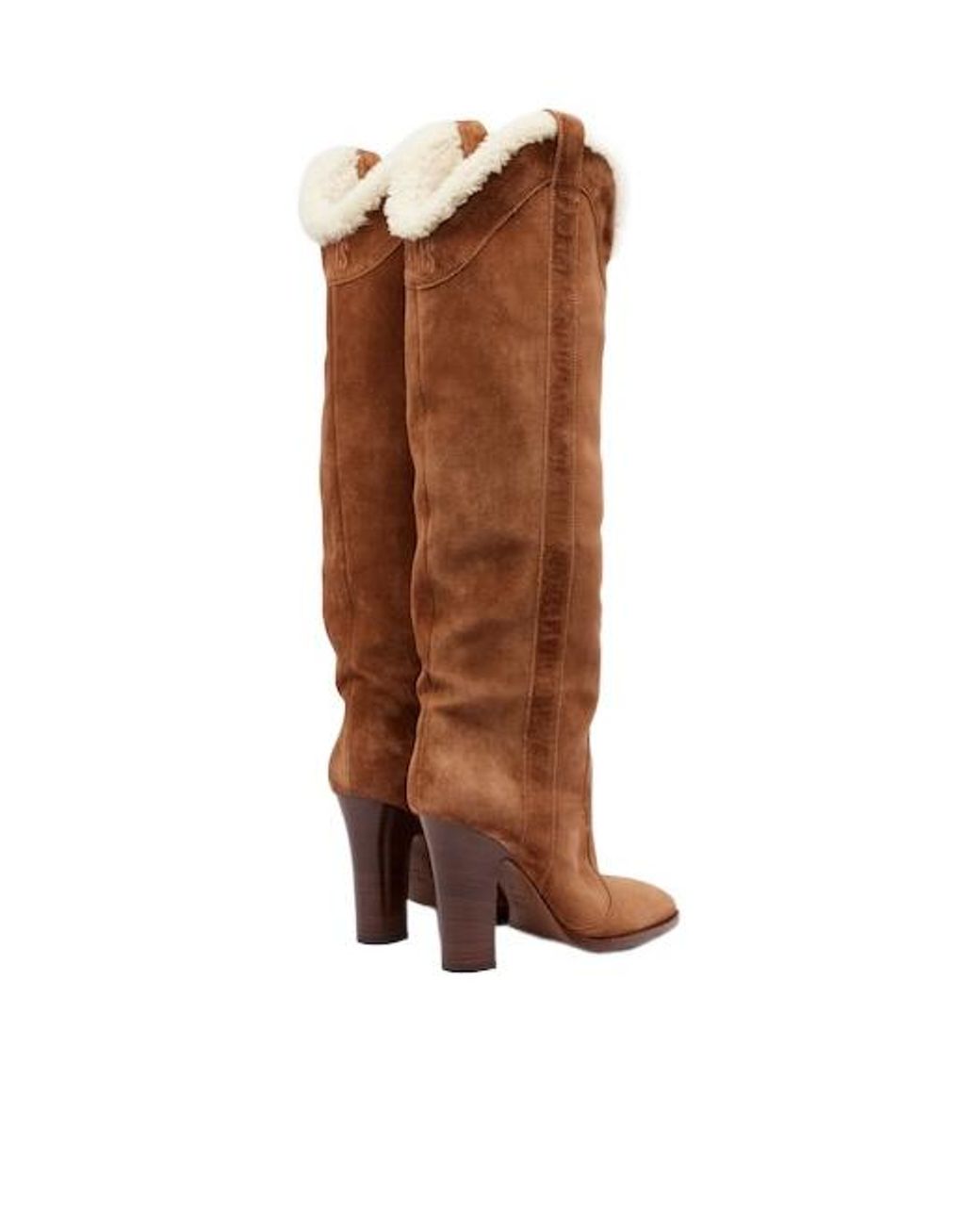 Paris Texas Brown Suede Over-The-Knee Boots