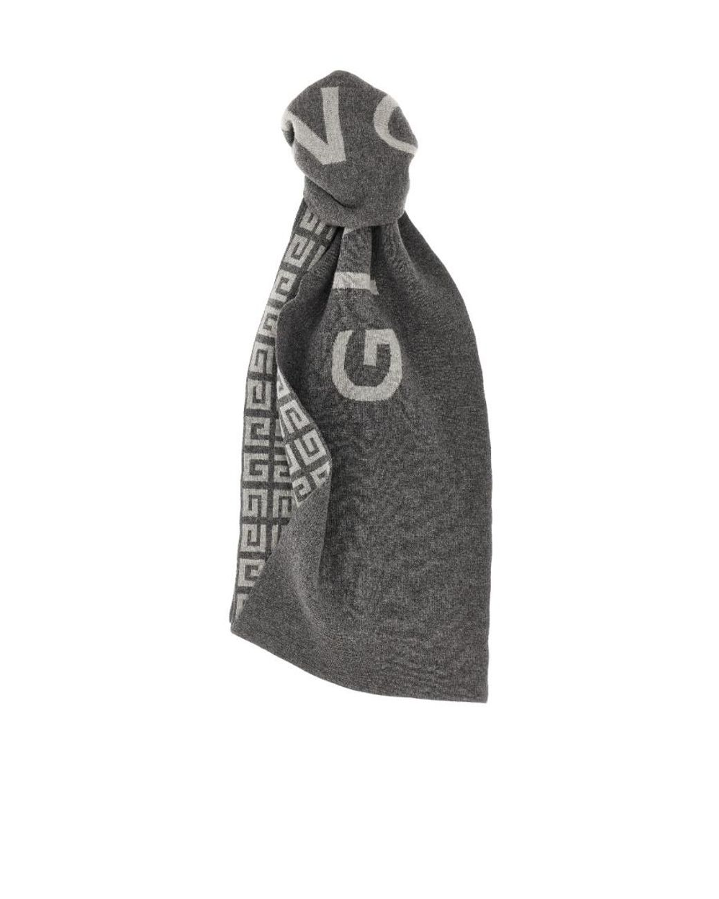Givenchy Multicolor Logo Printed Scarf