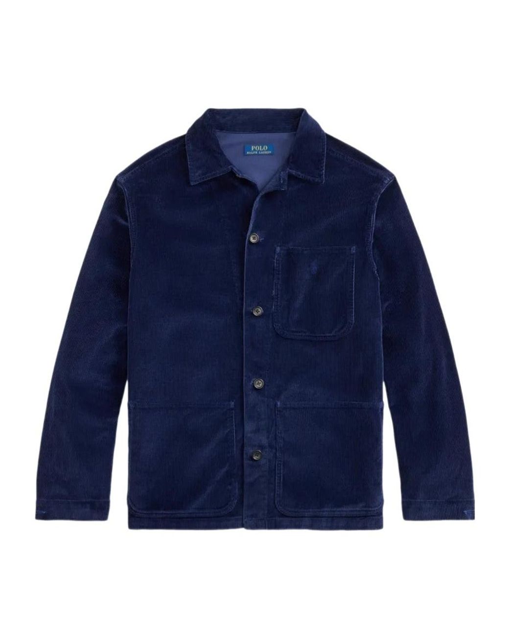 Polo Ralph Lauren Blue Long-Sleeved Shirt for men