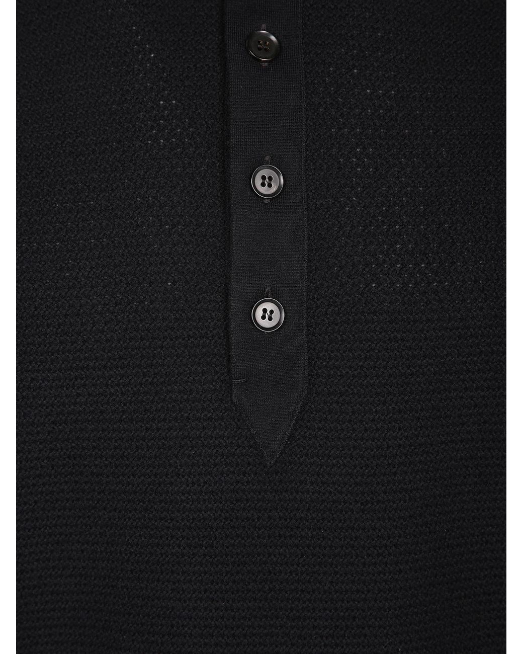 Zegna Blue Oasi Cashmere Polo Shirt for men