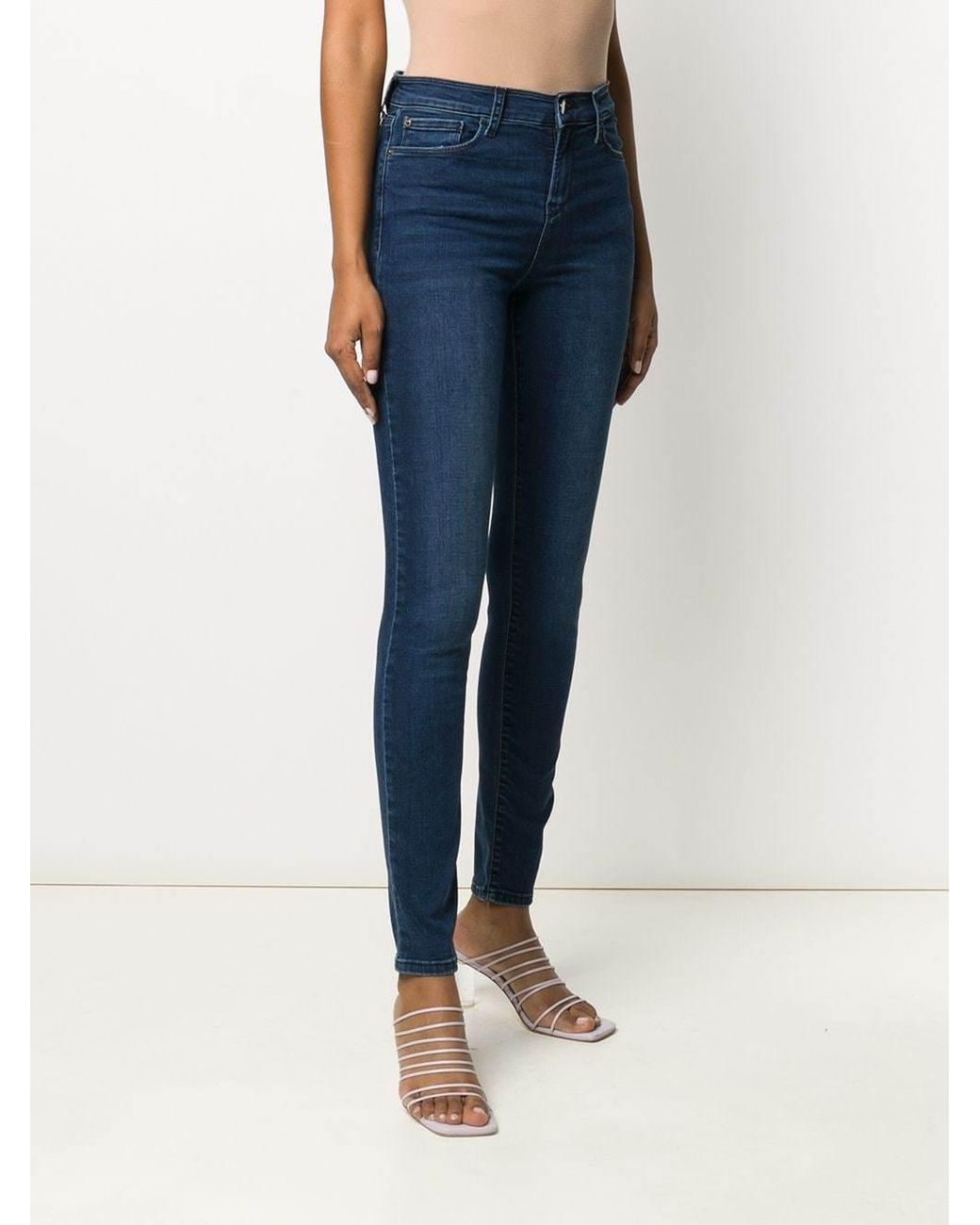 Emporio Armani Blue Tight Jeans