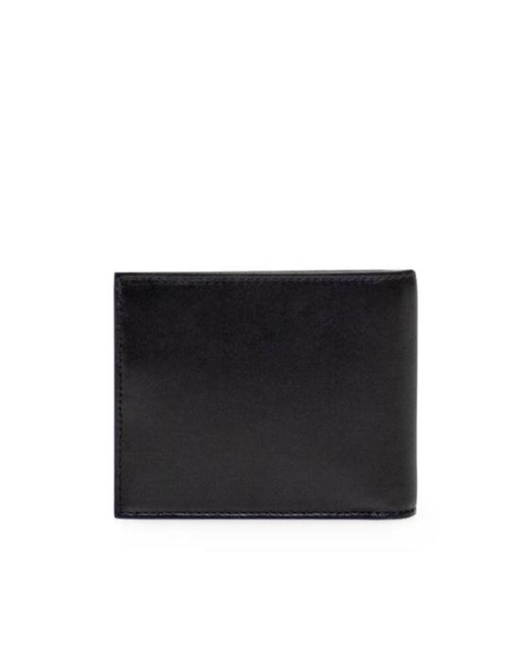 Off-White c/o Virgil Abloh Black Logo Printed Bi-Fold Wallet for men
