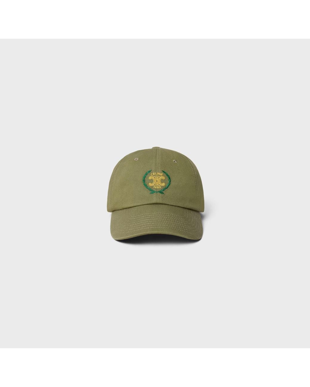 Céline Green Richelieu Cap for men