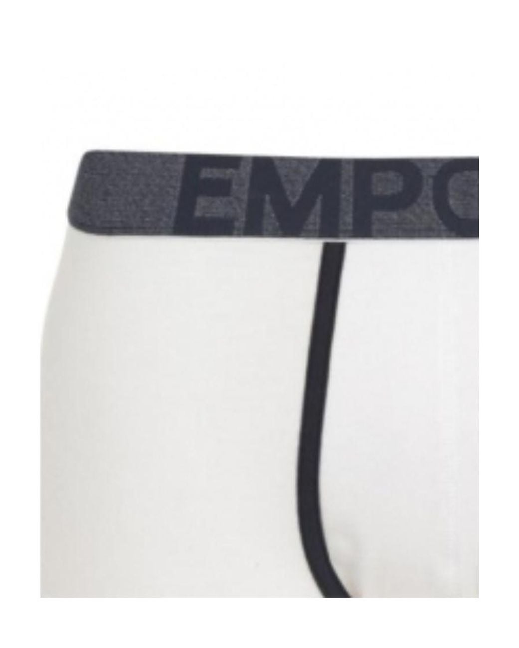 Emporio Armani Blue Logo Detail Panties for men