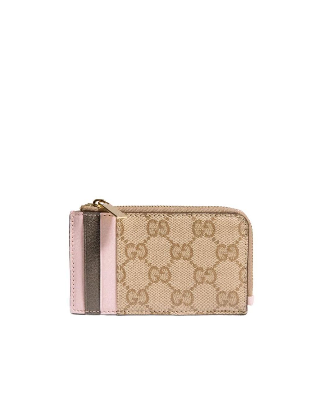 Gucci Natural Small Wallet With Slots