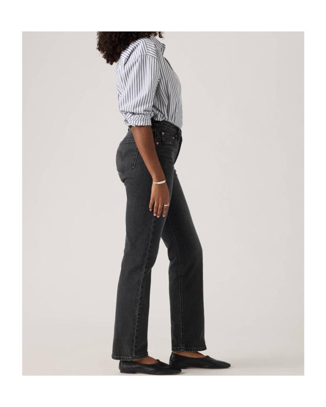 Levi's Black 501 Curve Jeans