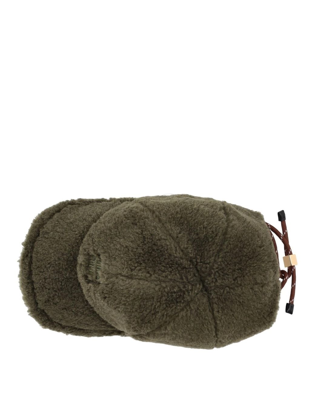 Miu Miu Green Logo-Detailed Baseball Cap
