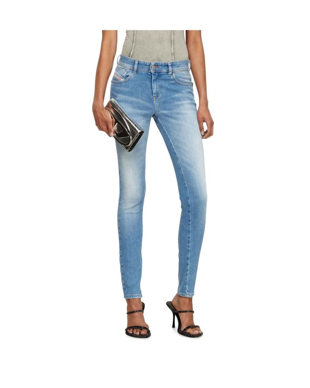 DIESEL Blue 2017 Slandy Skinny Jeans