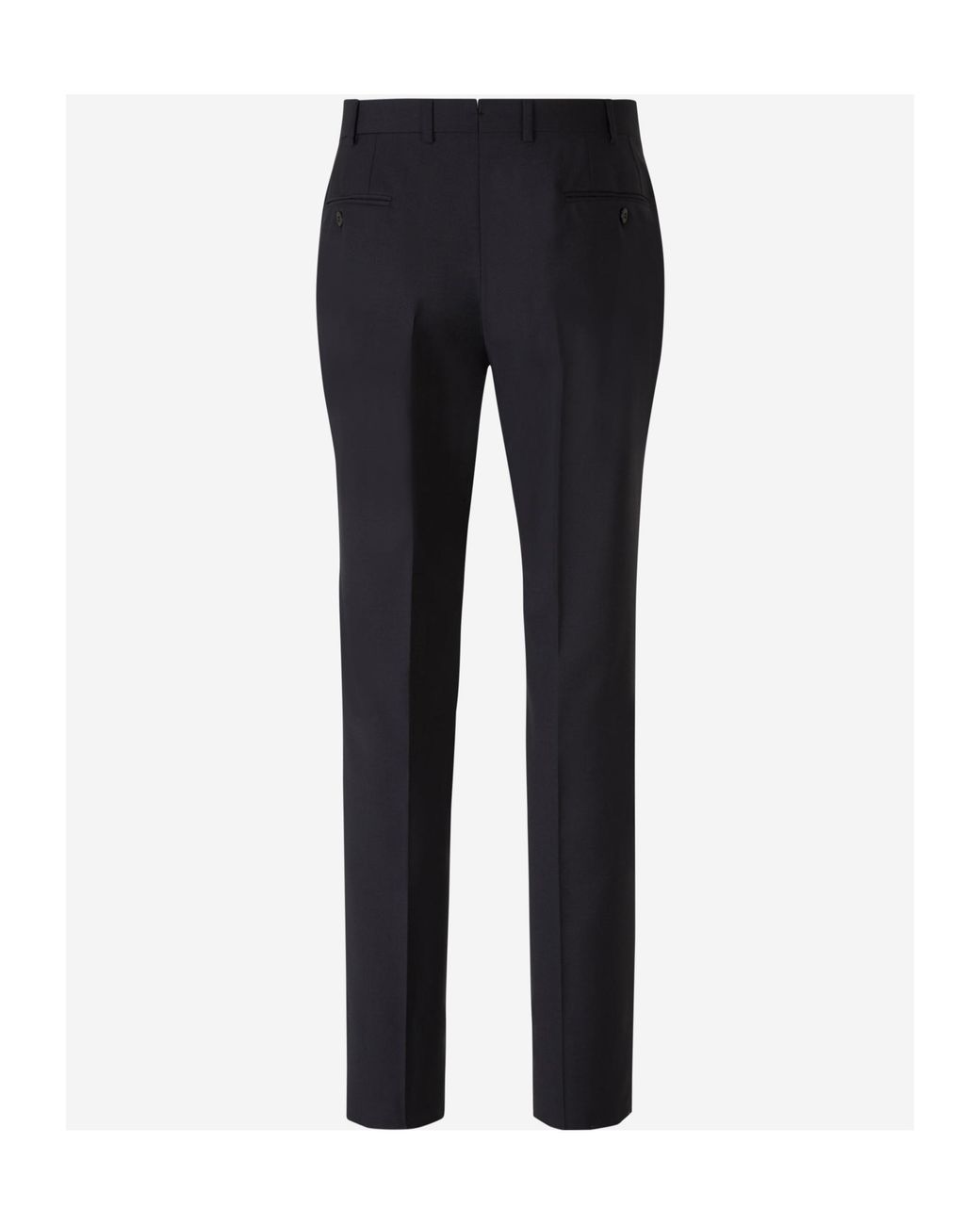 Brioni Black Long-Sleeve Blazer And Belted Trousers Suit Set for men