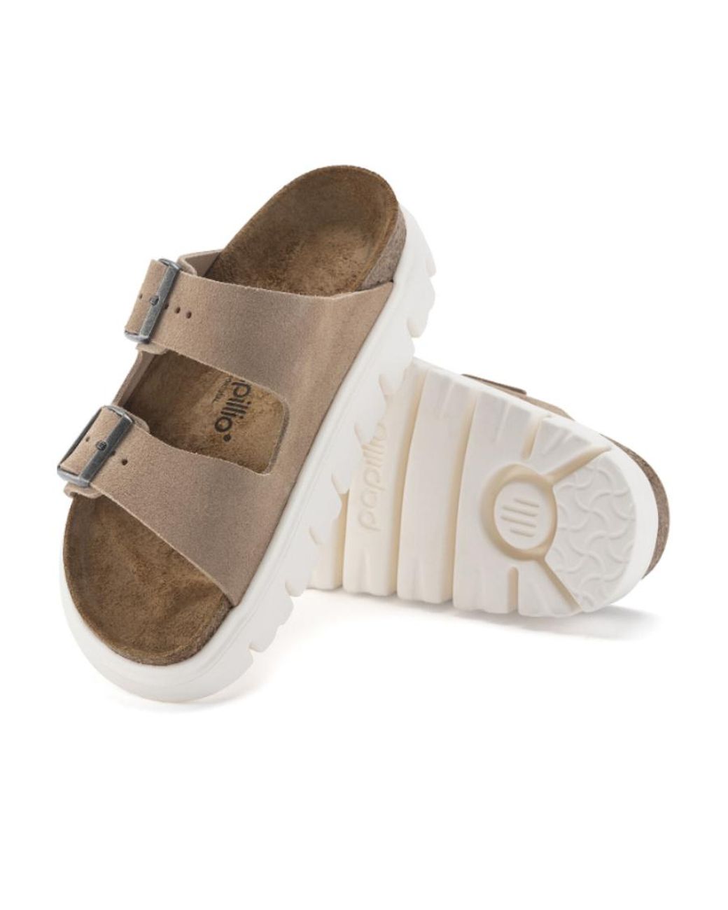Birkenstock White Arizona Chunky Sandals