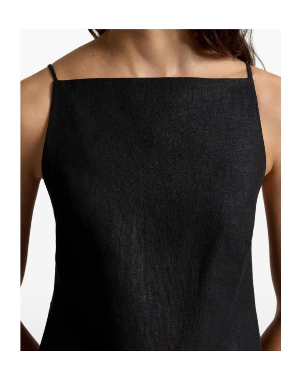 Ralph Lauren Black Linen Dress