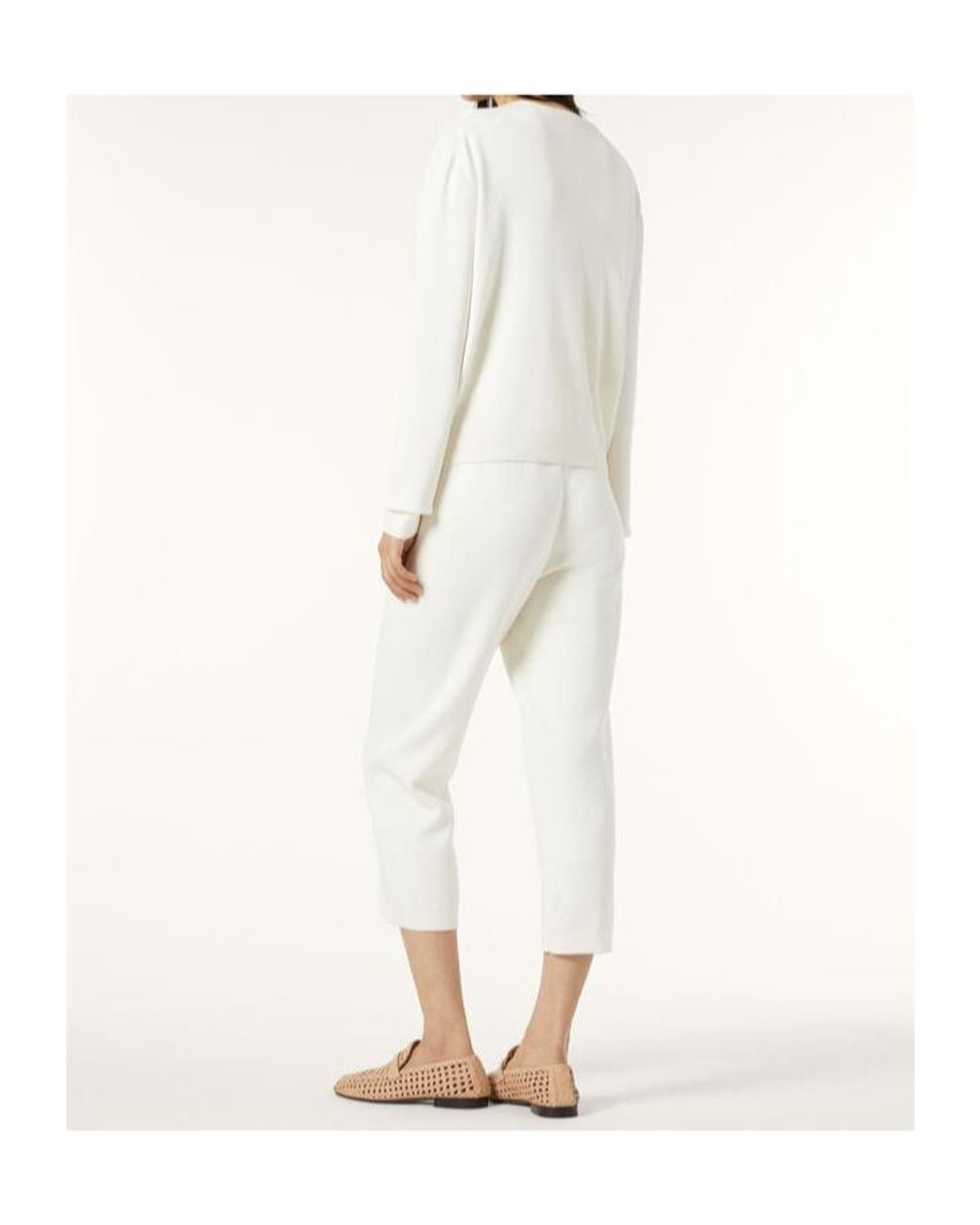 Loro Piana White Siena Cardigan
