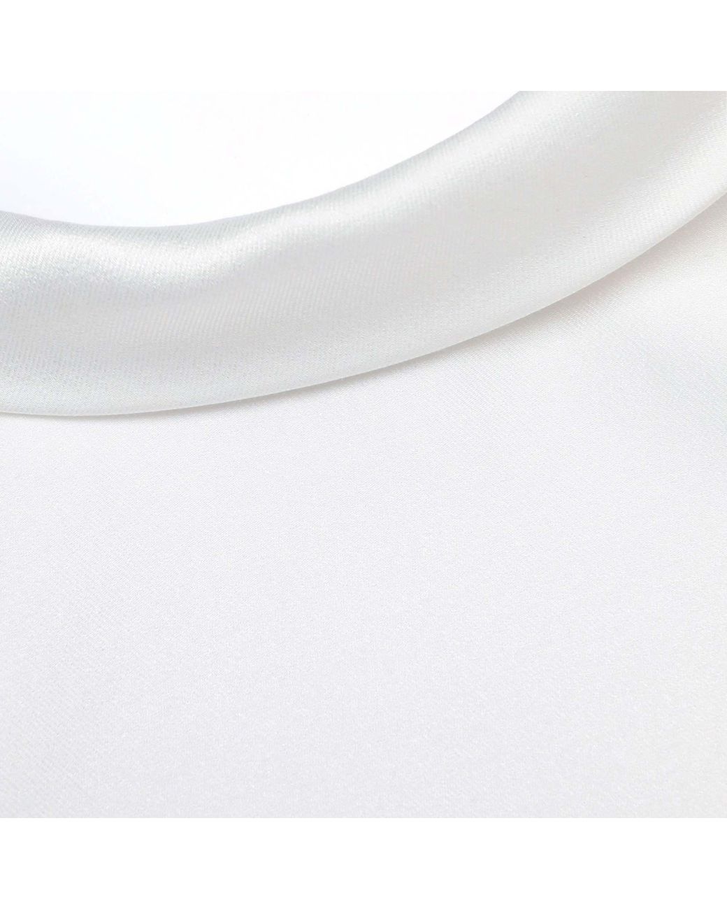 Self-Portrait White Scoop-Neck Back Midi Dress
