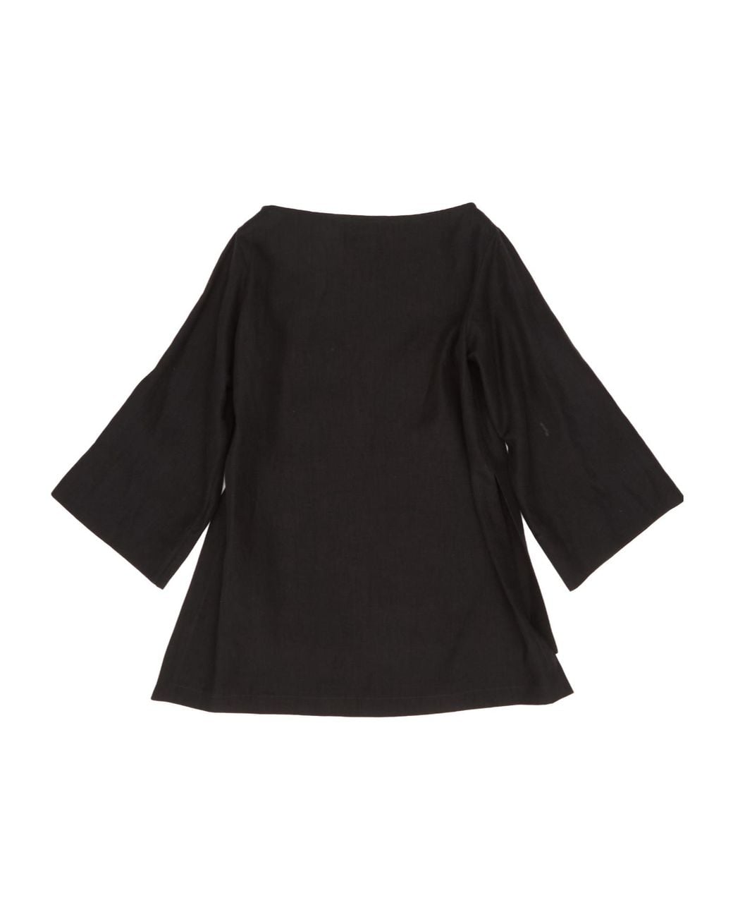 The Row Black Long-Sleeved Pullover