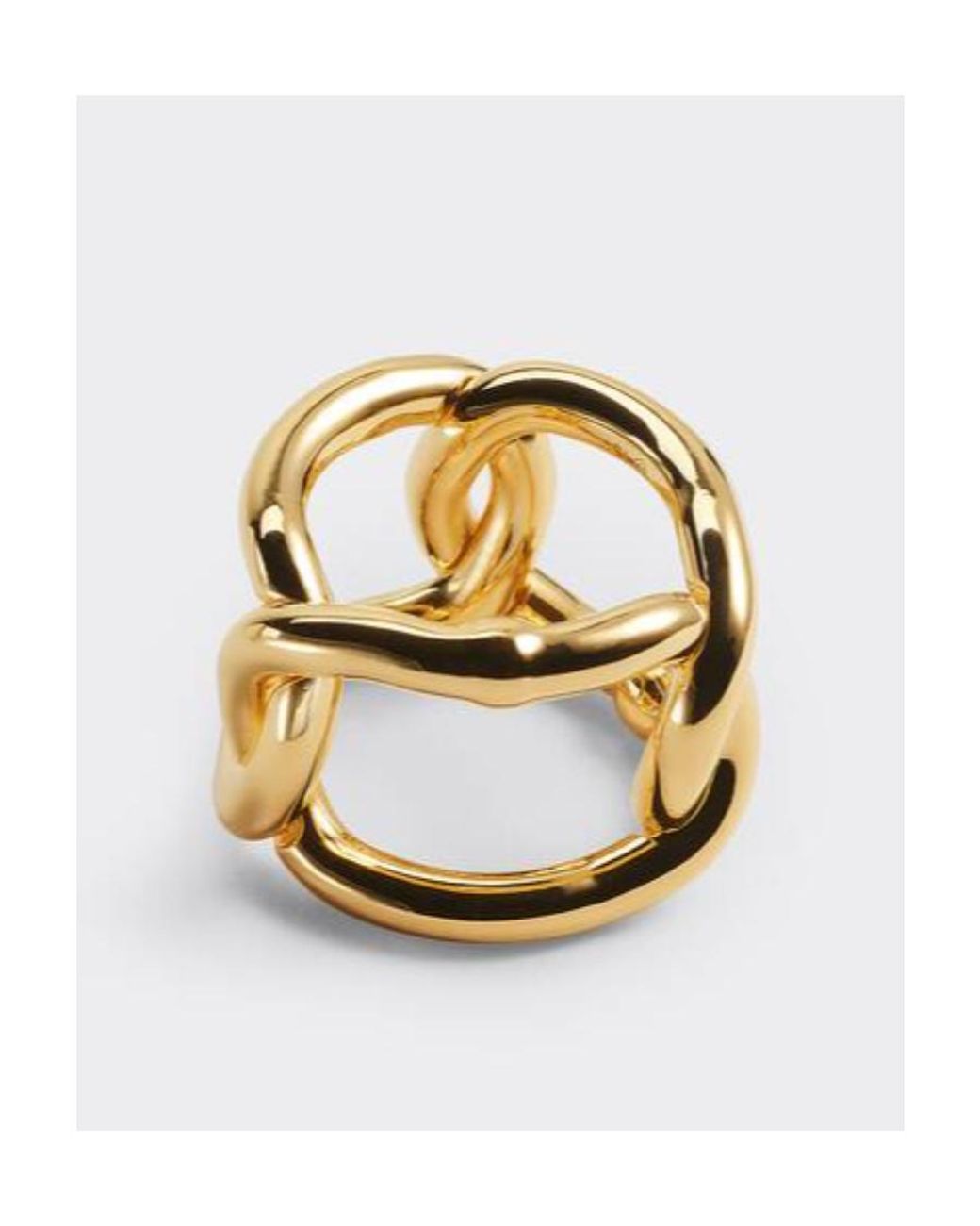 Bottega Veneta Metallic Chain-Detailed Ring