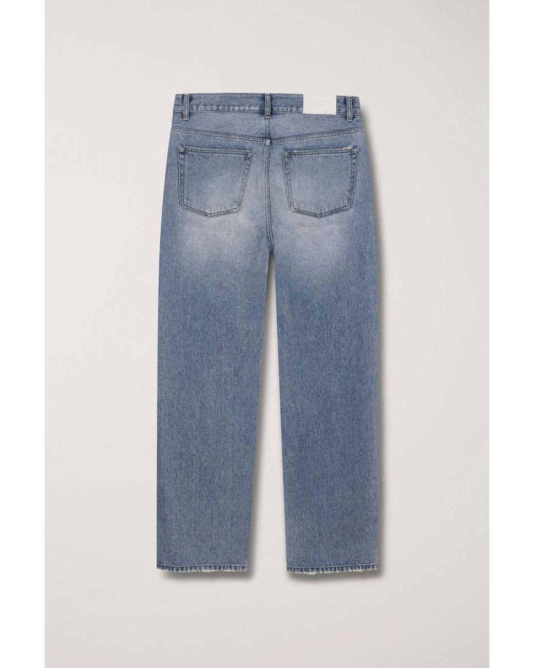 DUNST Blue Belt-Loop Jeans for men