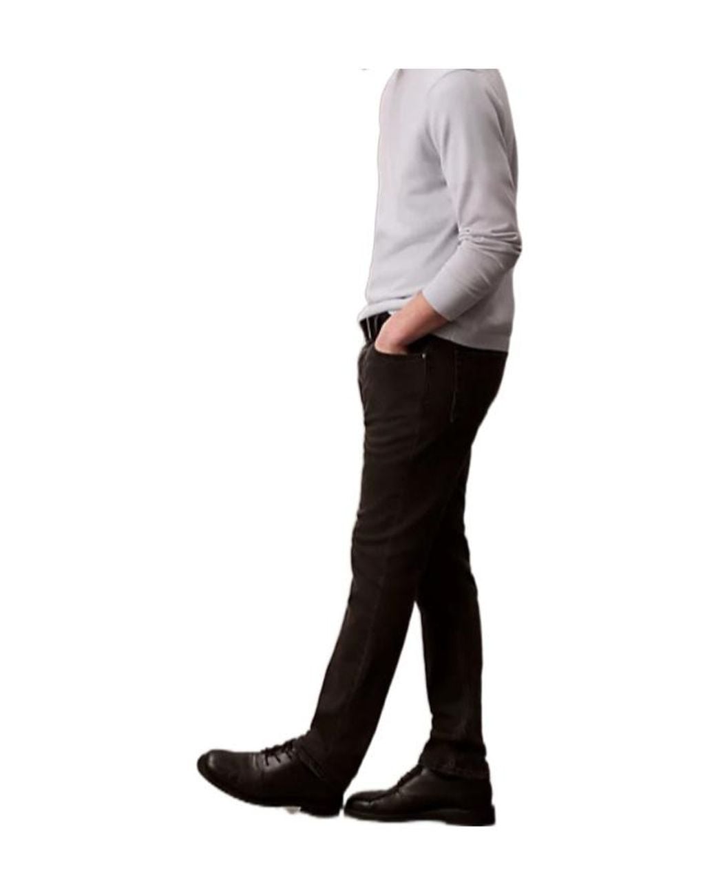 Calvin Klein Gray Slim Fit Jeans for men