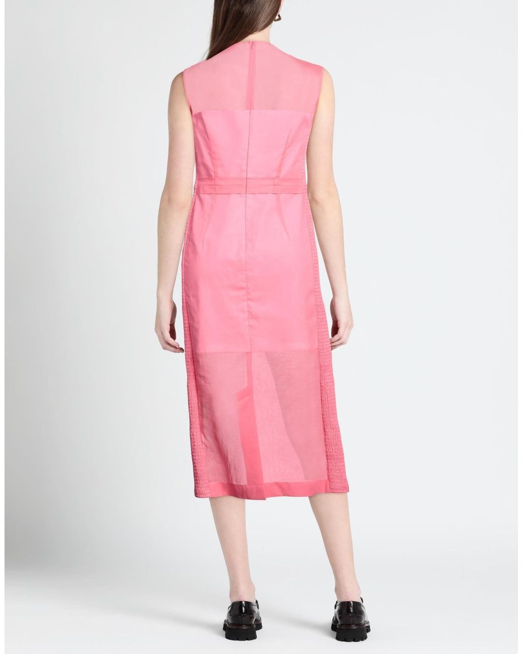 Sportmax Pink Midi Dress