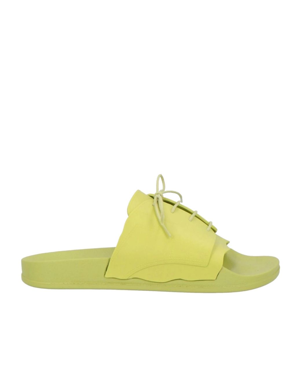 Maison Margiela Yellow Simple Rubber Slides