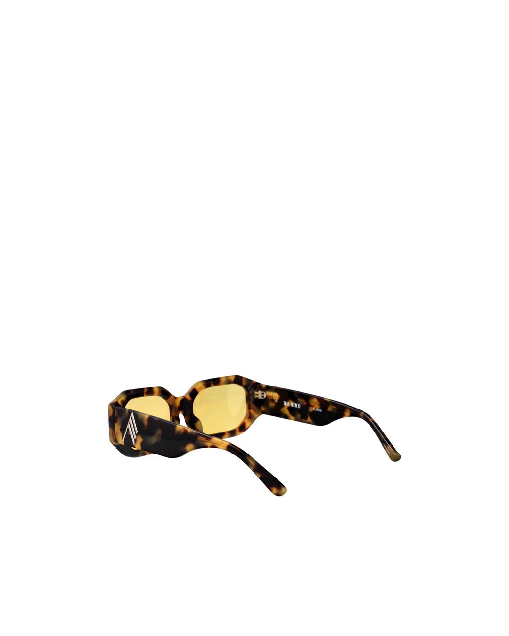 The Attico Yellow Blake Sunglasses