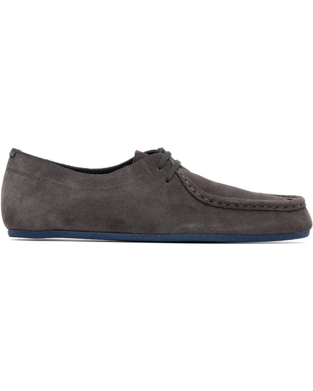 Jil Sander Brown Hood Lace-Up Shoes for men