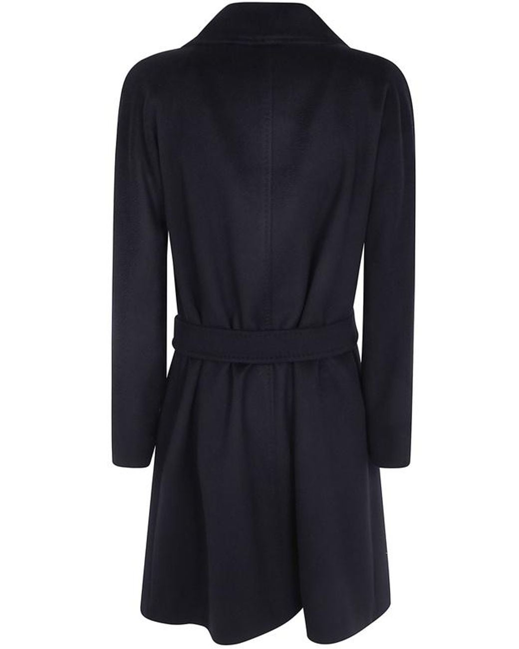 Max Mara Brown Tan Mstdravenna Belted Wrap Coat