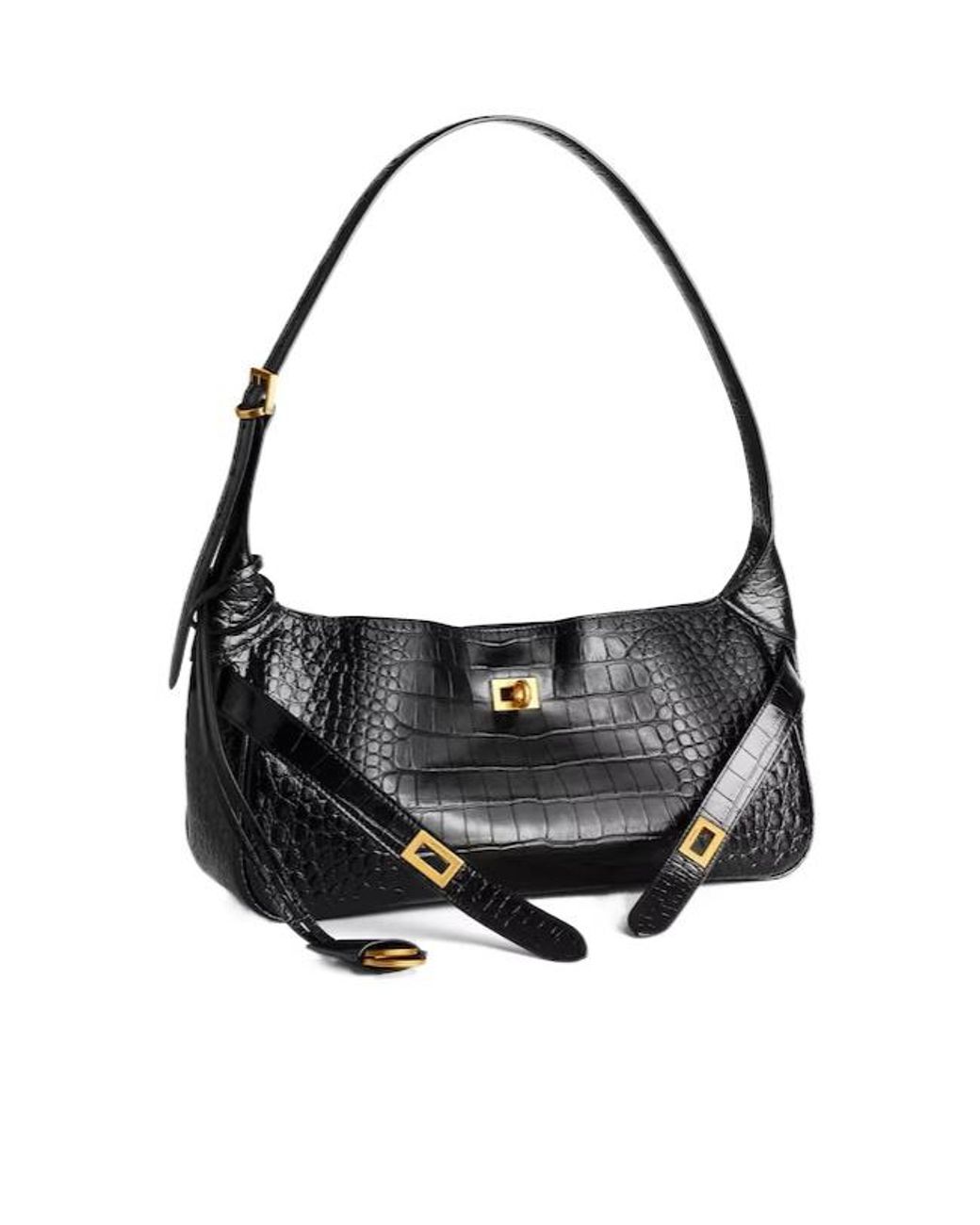 Balenciaga Black Bel Air Small Shoulder Bag
