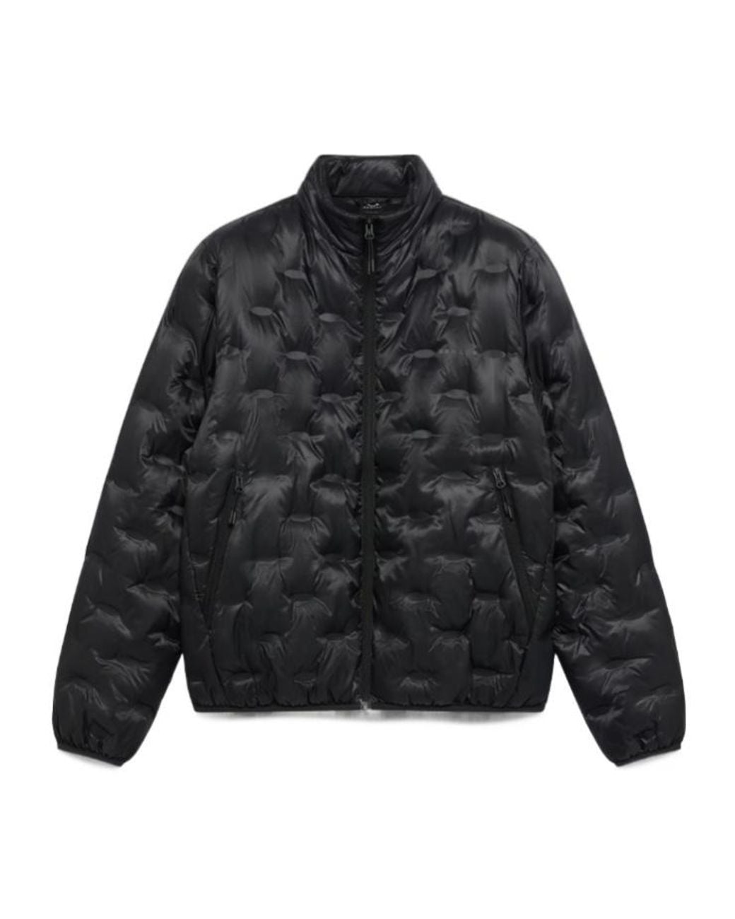 Oakley Black Whirl Szn Quilted Jacket for men