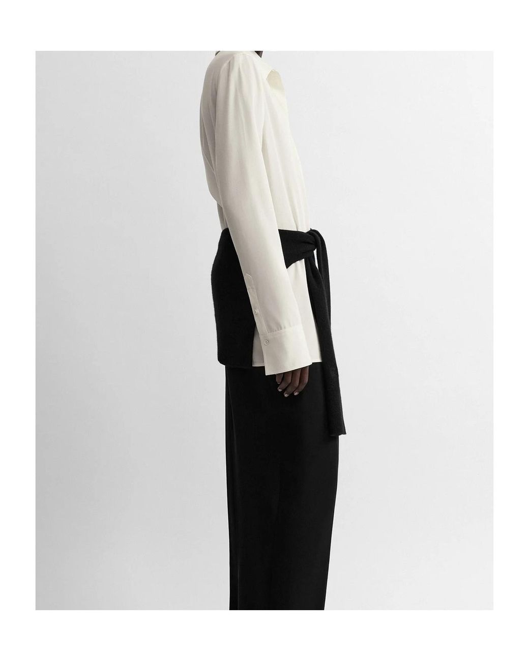 Totême  White Long-Sleeve Shirt