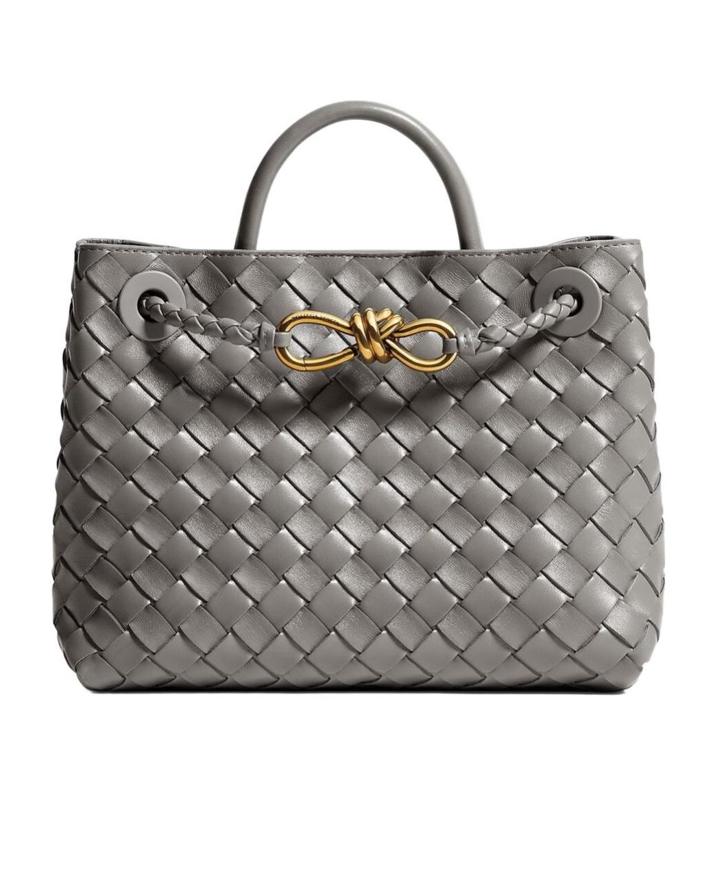Bottega Veneta Gray Small Andiamo
