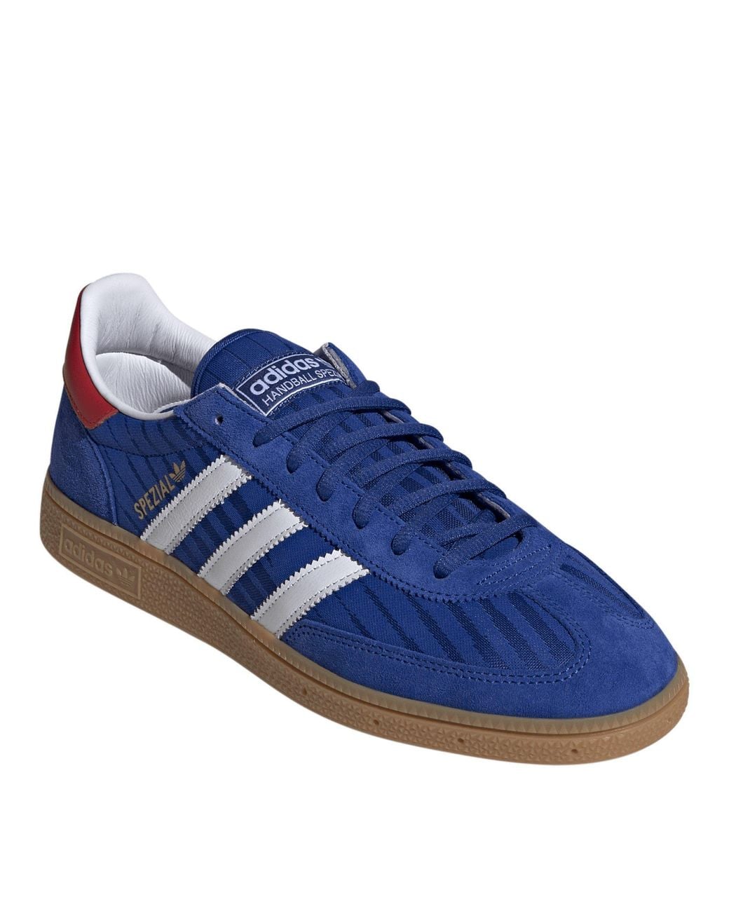 Adidas Originals Blue Solid Color Low-Top Trainers for men