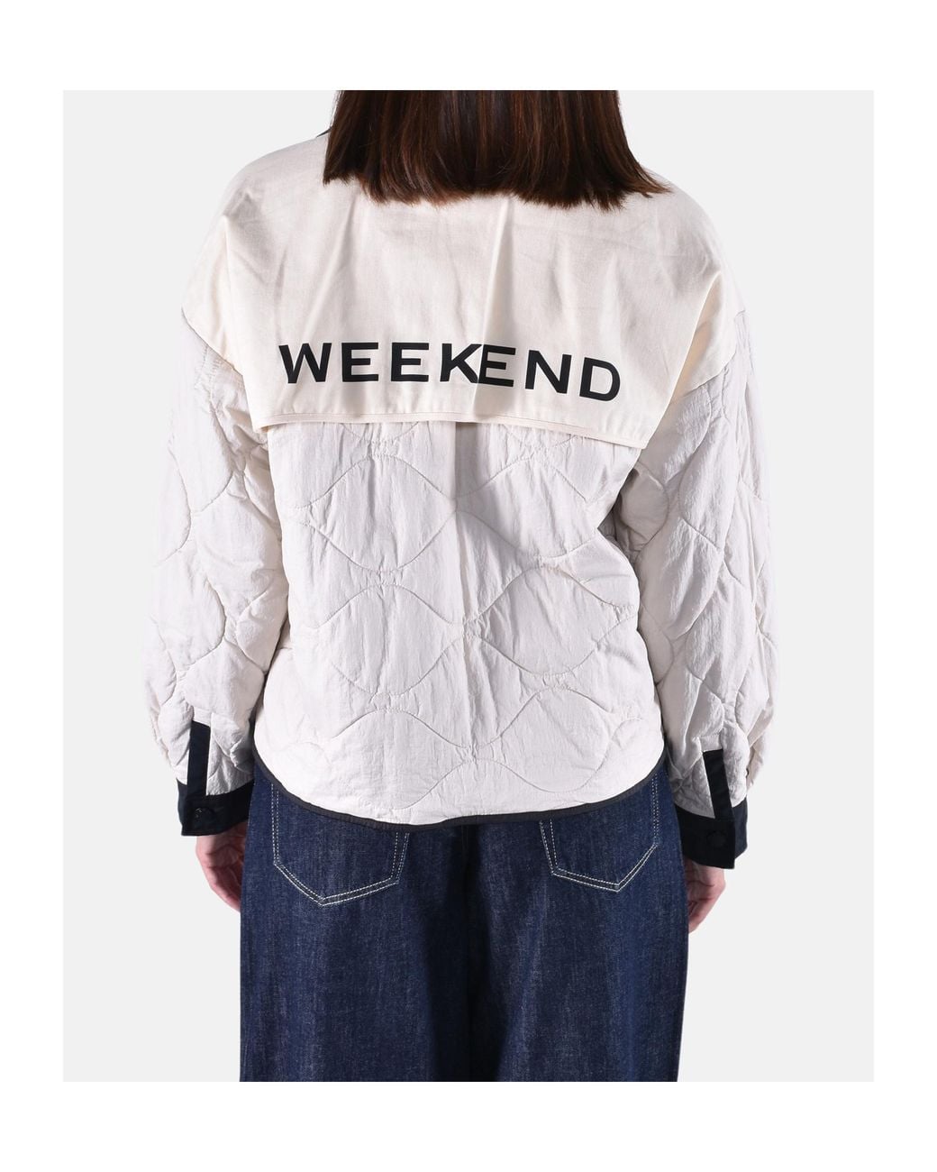Weekend by Maxmara Blue Reversible Water-Repellent Padded Jacket