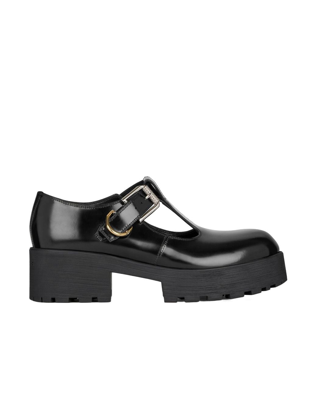 Givenchy Black Voyou Buckled Pumps