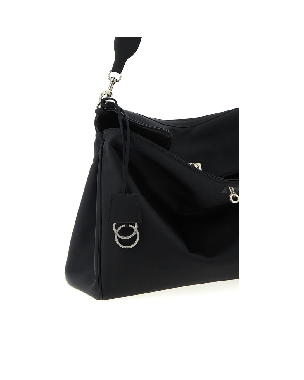 Balenciaga Black Rodeo Medium Messenger Bag for men