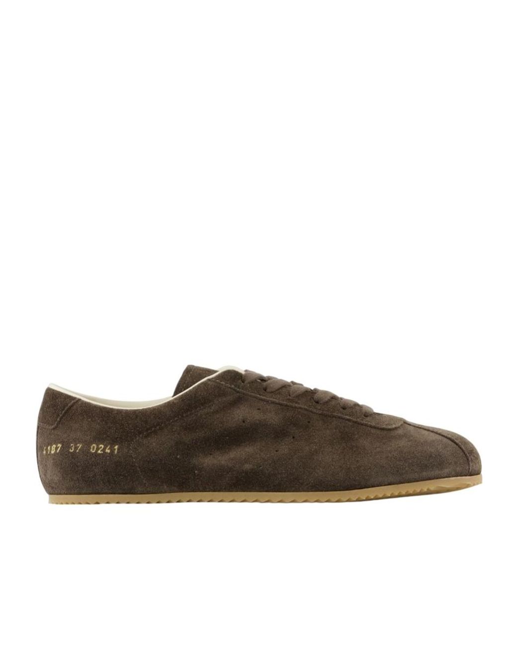 Common Projects Brown Driving Low-Top Sneakers