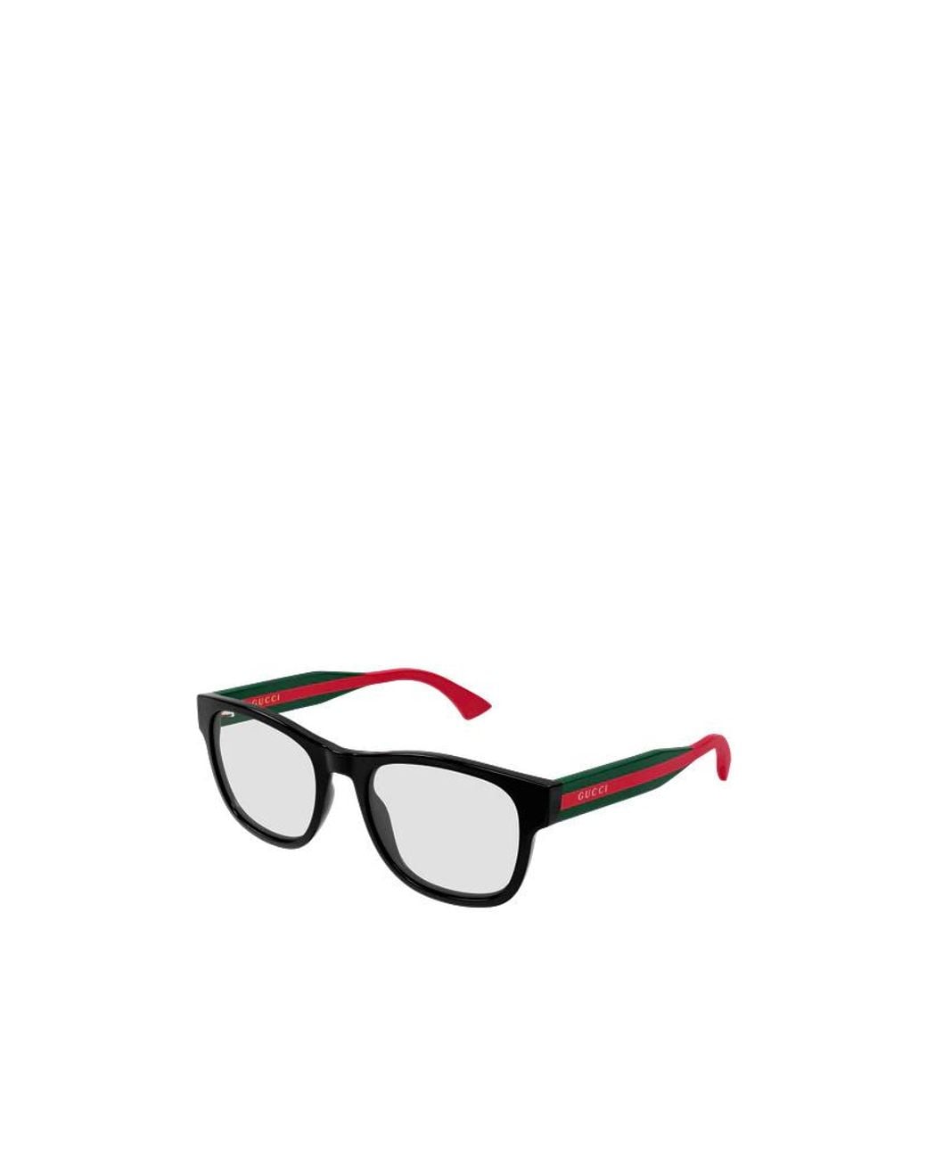 Gucci White Geometric Flat Mirror for men