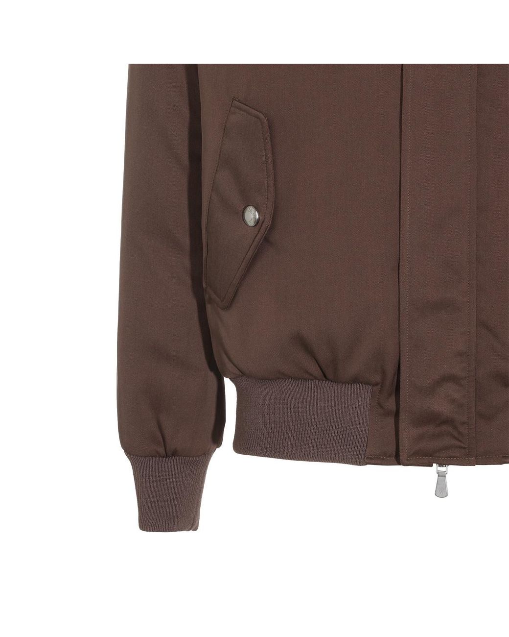 Eleventy Brown Drawstring Hooded Jacket for men