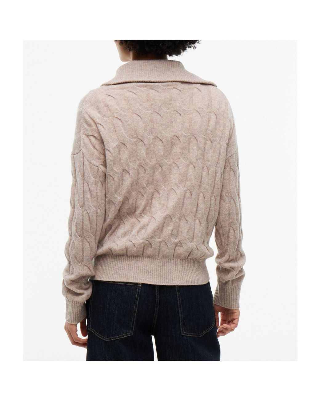 Tommy Hilfiger Brown Turtleneck Long-Sleeve Sweater