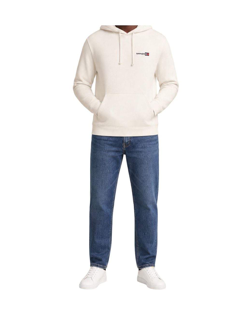 Tommy Hilfiger Natural Hooded Sweatshirt for men