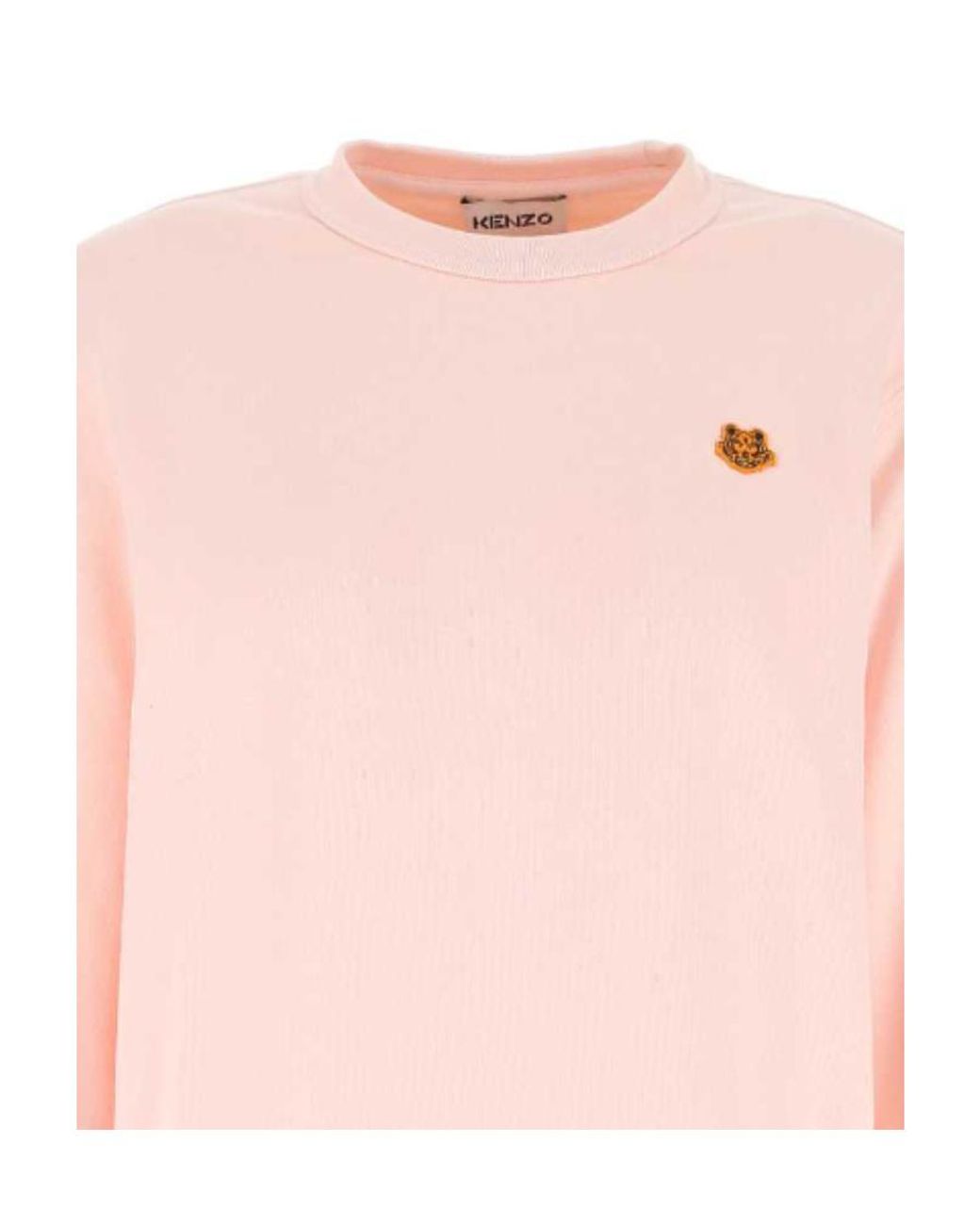 KENZO Pink Tiger Crest Sweatshirt