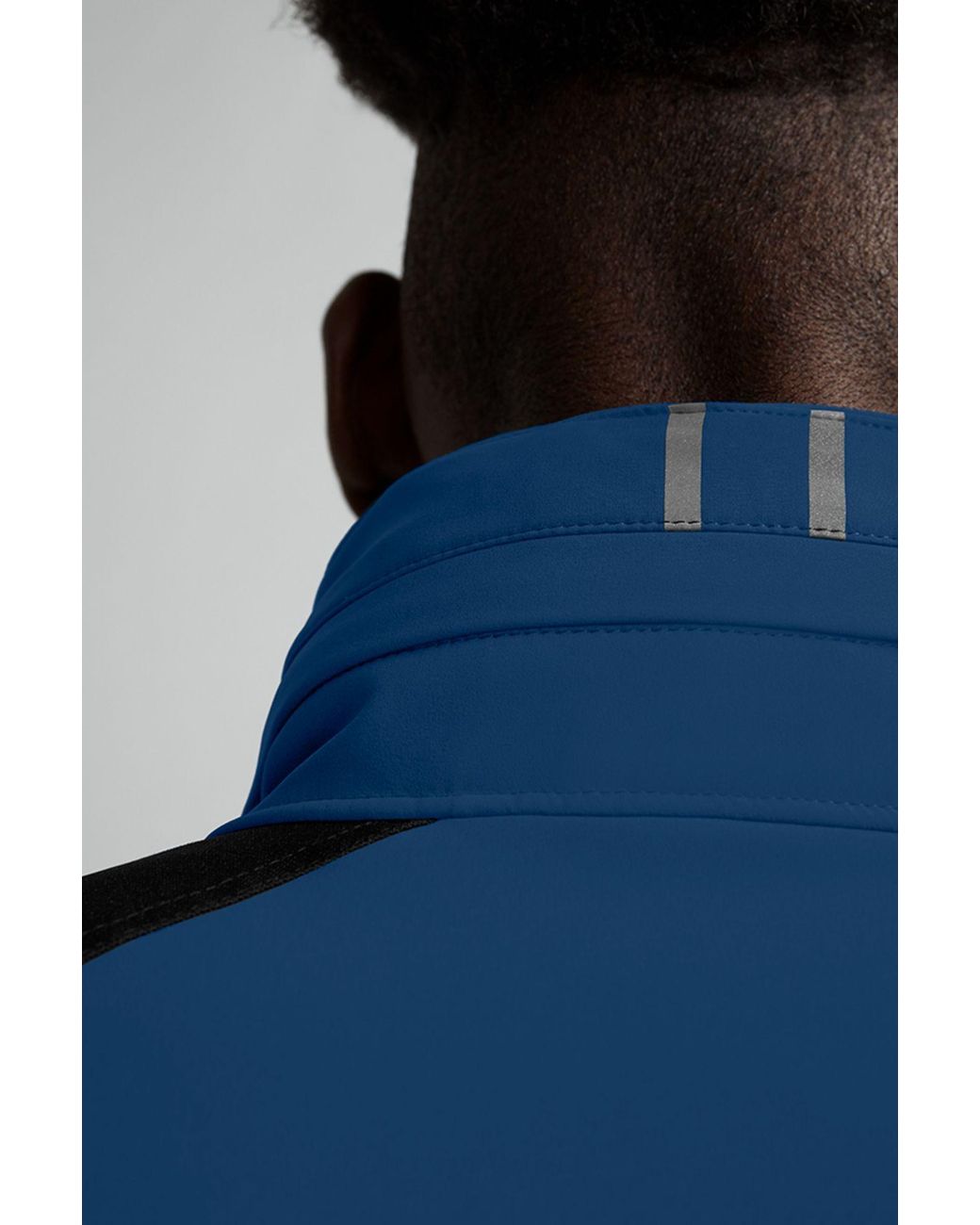Canada Goose Blue Logo Decal Pocket Casual Jacket for men