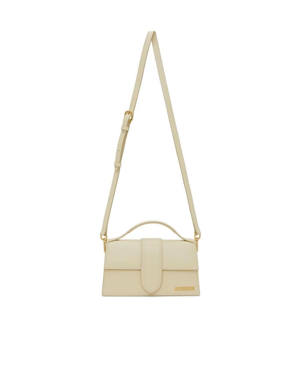 Jacquemus Metallic Le Grand Bambino Logo Plaque Tote Bag