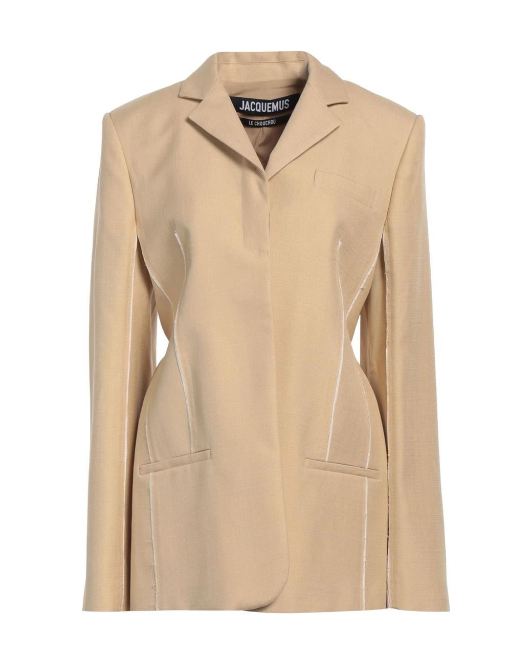 Jacquemus Natural Single-Breasted Blazer