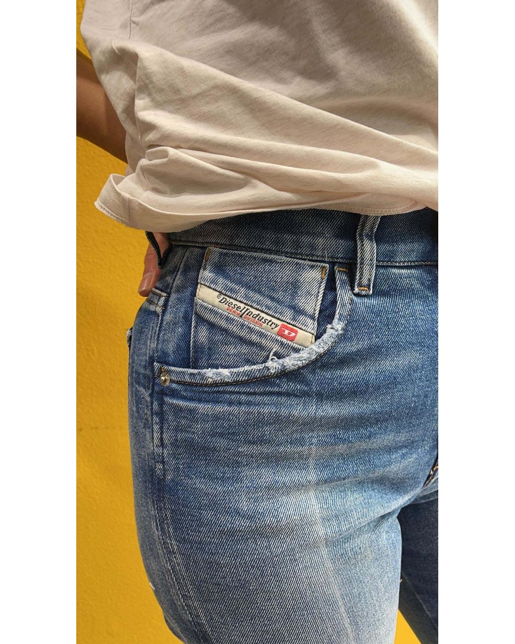 DIESEL Blue Slim-Leg D'Arcy Jeans