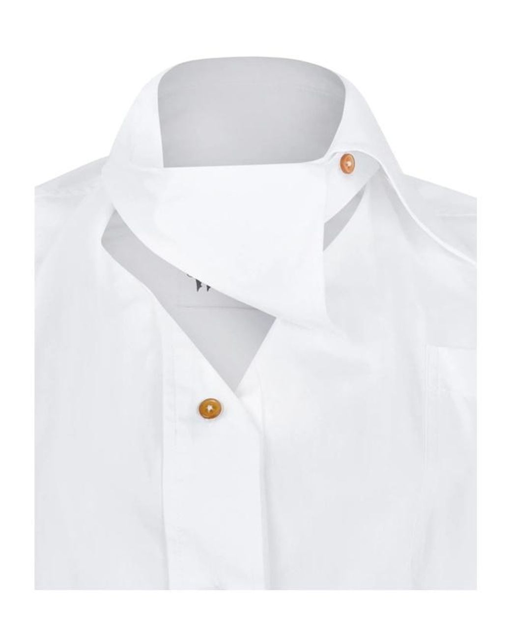 Vivienne Westwood White Drunken Shirt Dress